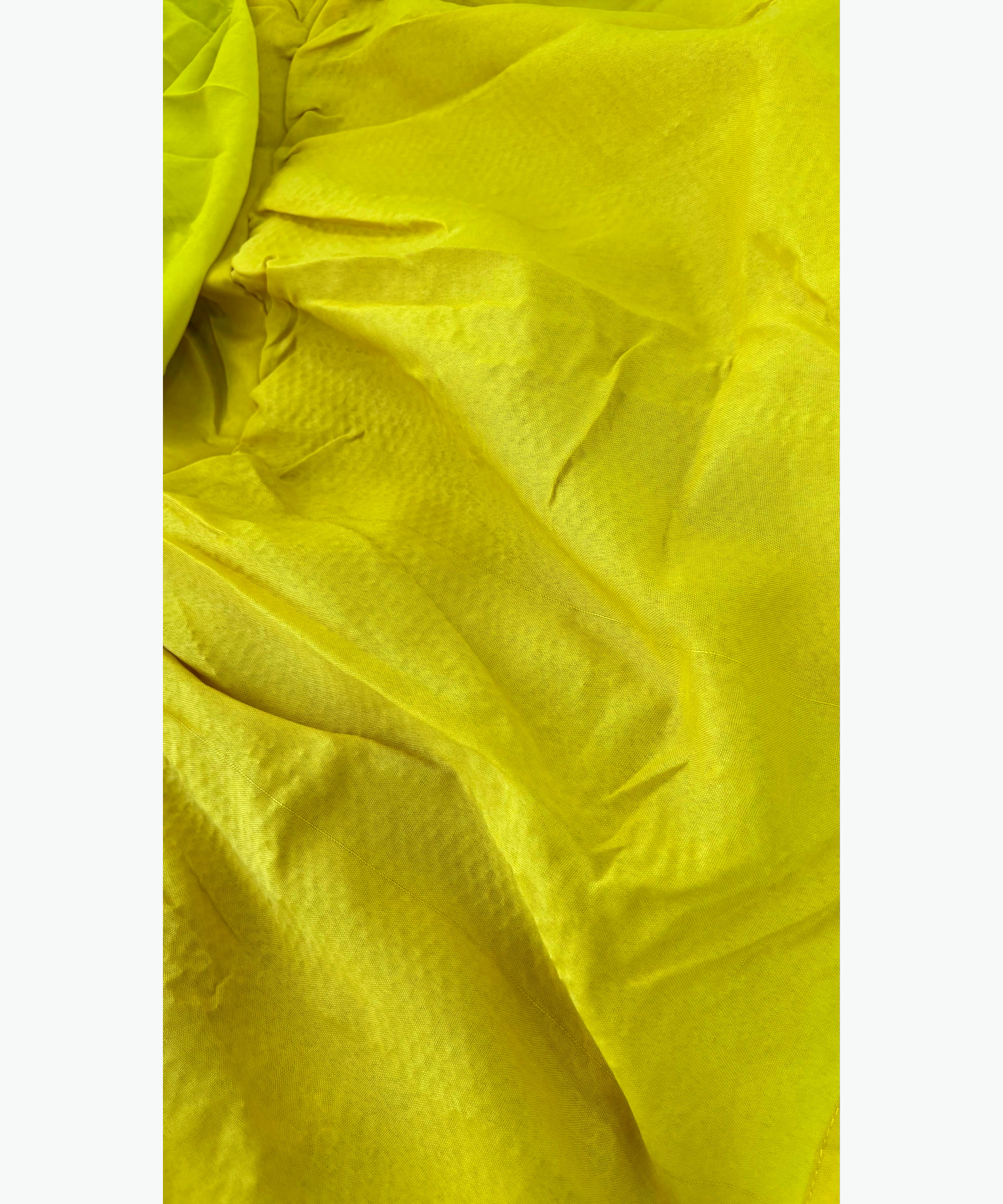 Mustard Yellow Color Anarkali Western Party Wear with Dupatta / ESS220