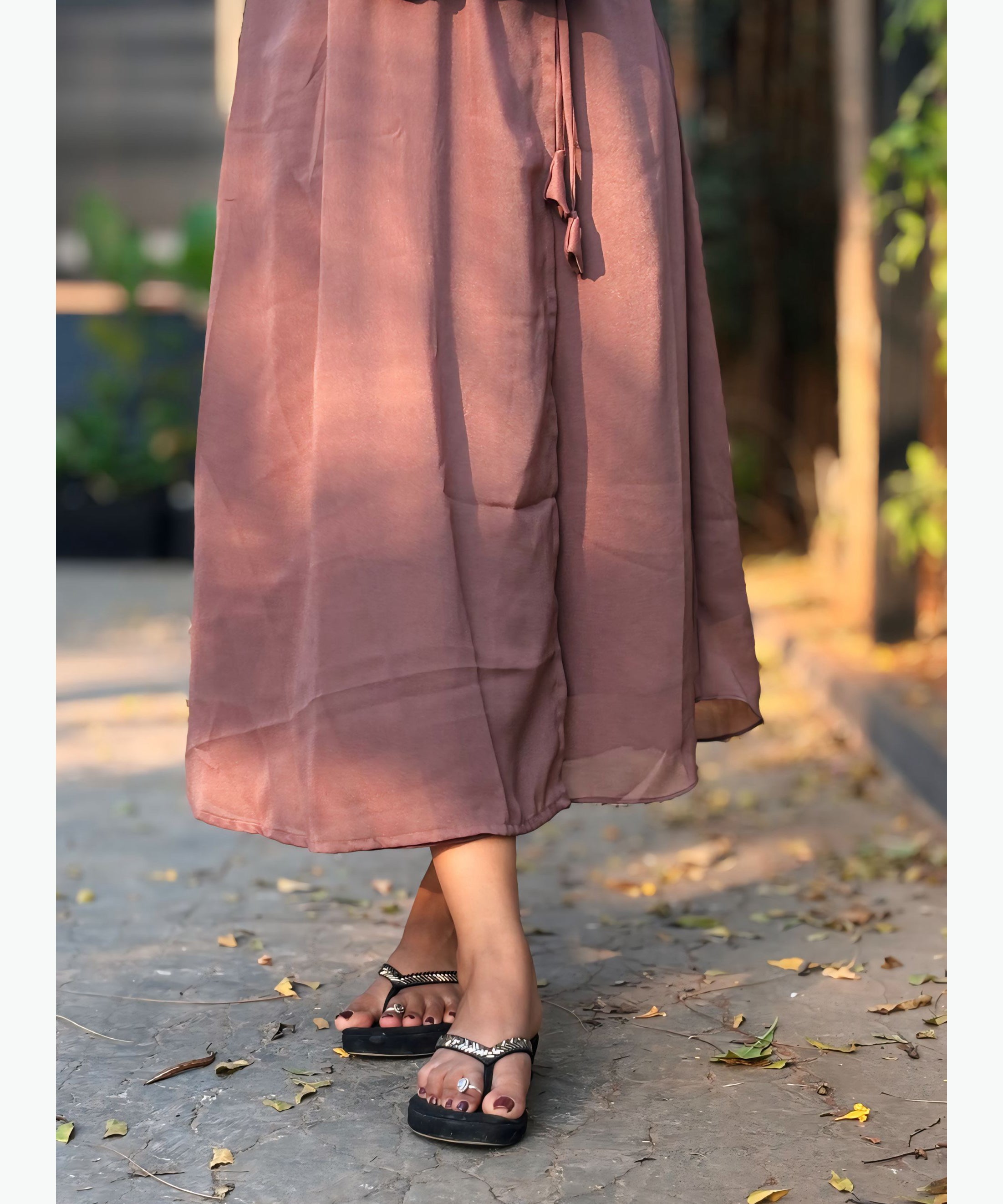 Premium Soft Crepe Silk Ethnic Kurti with Lining / MSS014