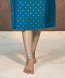 Blue Silk Cotton Straight Cut with Pocket Kurti / LSS140