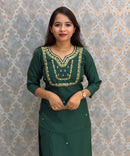 Green Color Designer Ethnic Salwar Set / ESS402