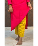 Pink and Yellow Ethnic Salwar Set / ESS103