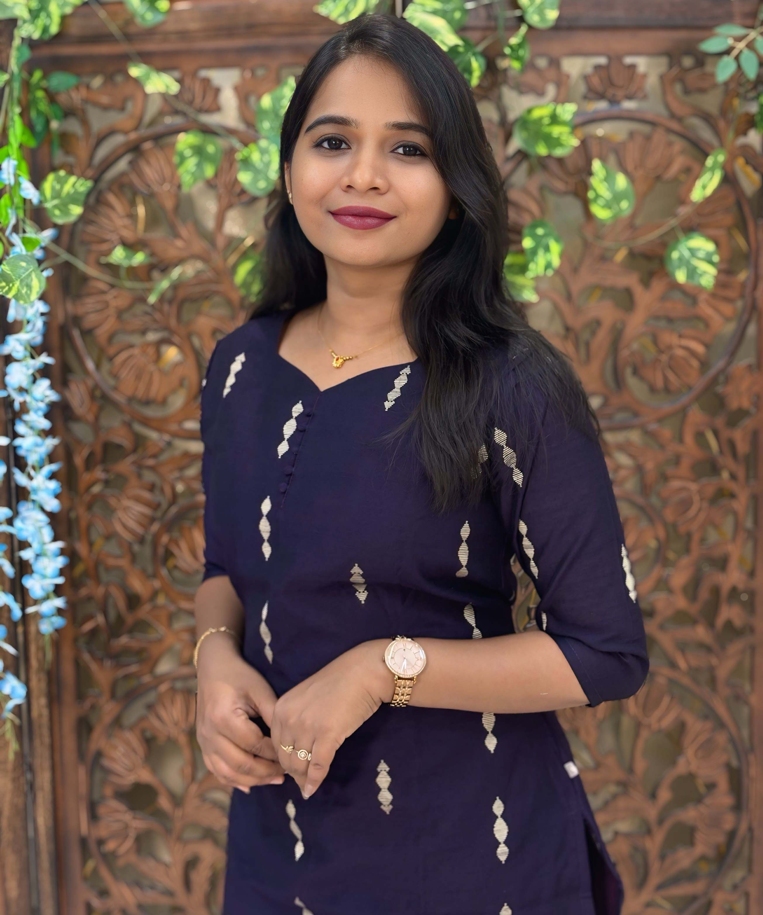 Dark Purple Color Sweetheart Neck Premium Dupion Raw Silk Kurti with Big Zari Butta & Lining Coord Set  / LSS188