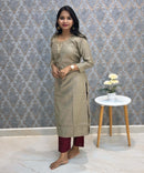 Premium Ethnic Salwar Set with Organza Dupatta  / ESS313