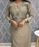 Premium Ethnic Salwar Set with Organza Dupatta  / ESS313