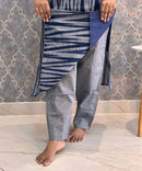 Navy Blue Color Premium Ikkat Cotton salwar Set with Pocket / LSS197