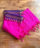 Magenta Pink Color Premium Kanchi Cotton 2 Piece Kurti and Dupatta / LSS198