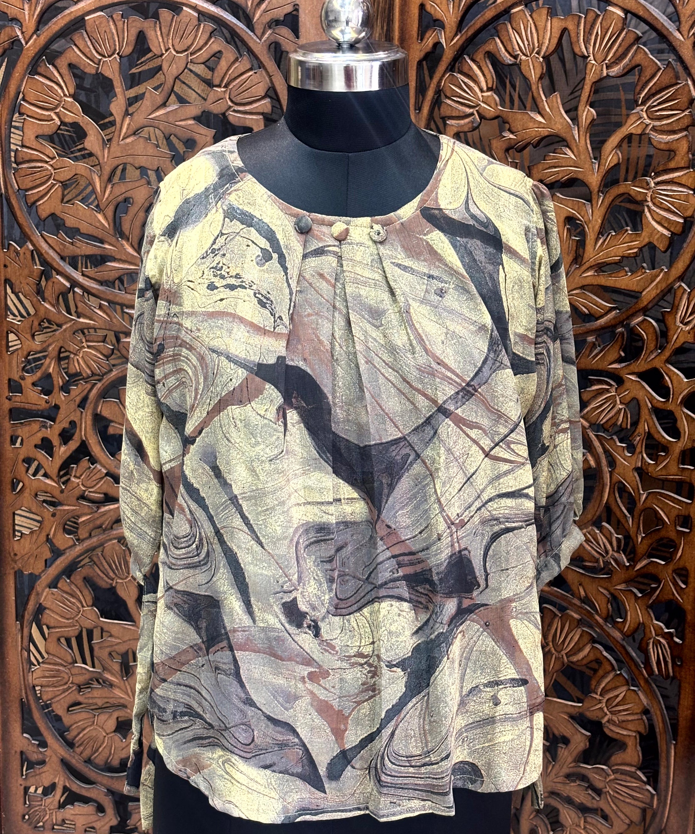 Lemon Yellow(Lite Green) Color Western Short Top / WS008