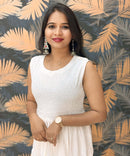 White and Pink Western Suit with Over Coat / ESS328