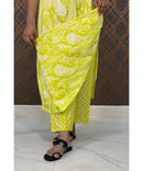 Yellow V neck Salwar Set / RCC167